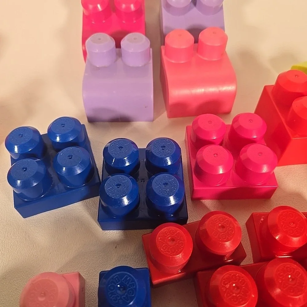 Mega Bloks First Building Blocks Classic Over 50 Pieces‎ Builders Toy Set